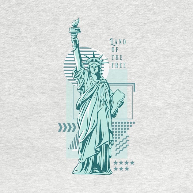 Statue of liberty. Land of the free by KOTYA